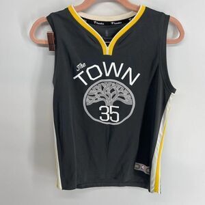 NBA Fanatics The Town Golden State Warriors Durant 35 Jersey Youth L